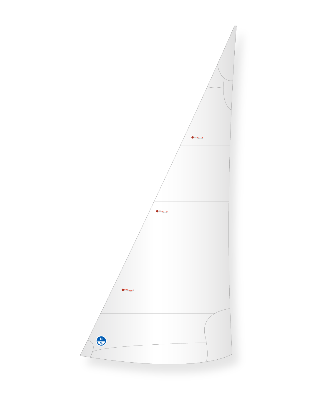 1 | White | North Sails Beneteau First 24 S Jib