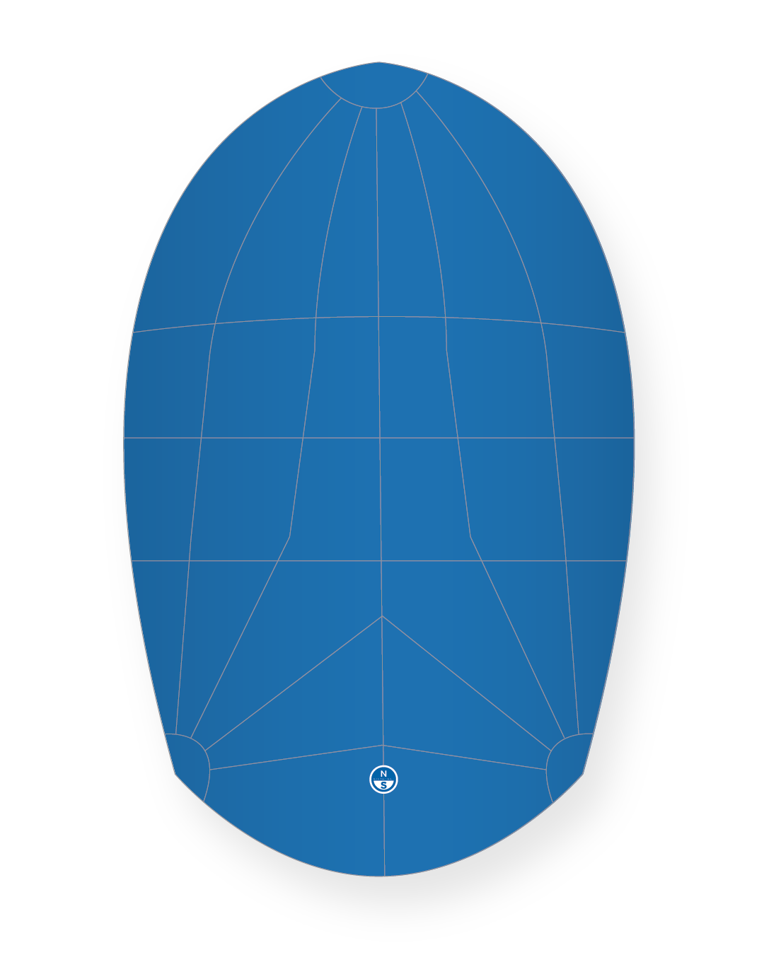 1 | Dark Blue | North Sails Cal 20 Spinnaker