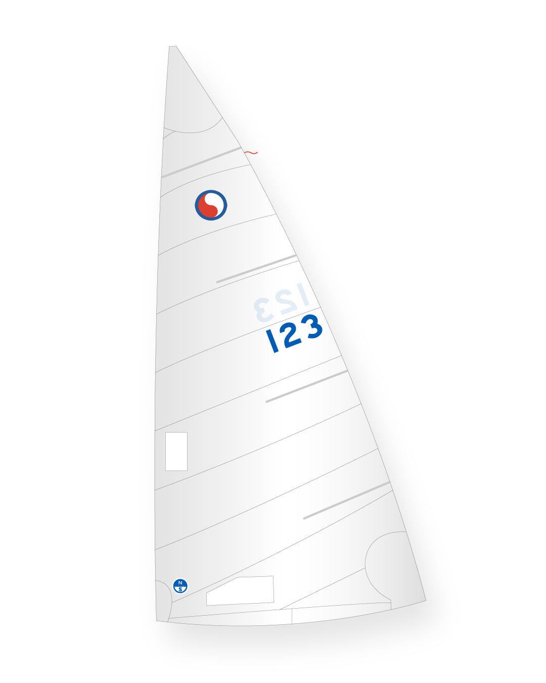 1 | White | North Sails Chesapeake 20 Mainsail