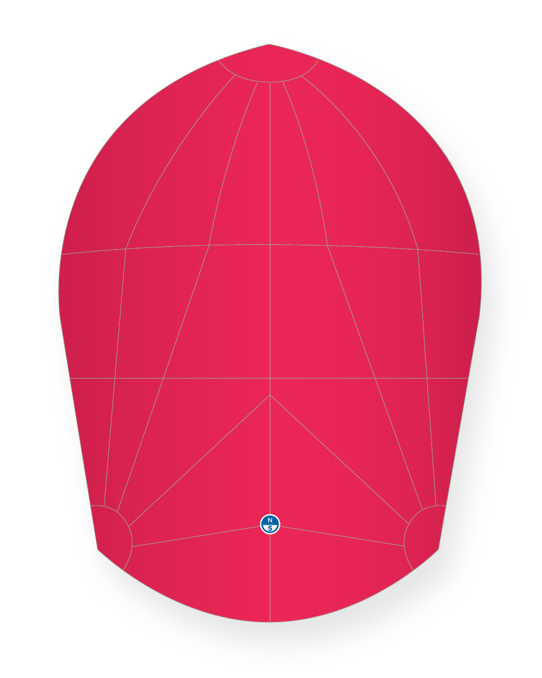 1 | Red | North Sails Flying Scot BR-1 Spinnaker