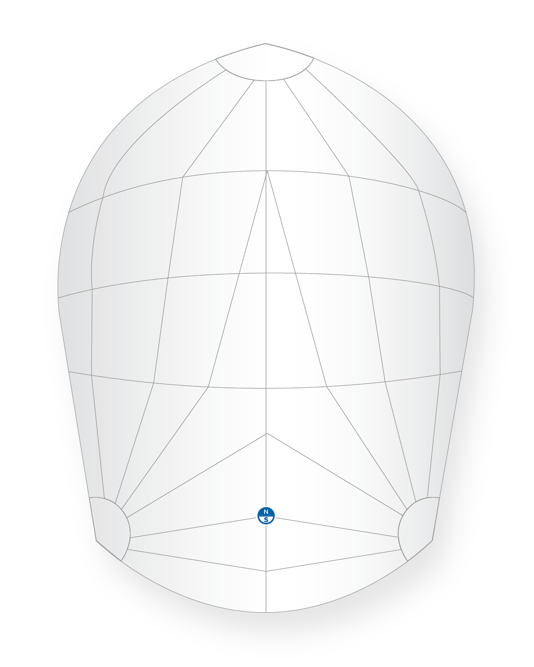 1 | White | North Sails H-Boat Spinnaker