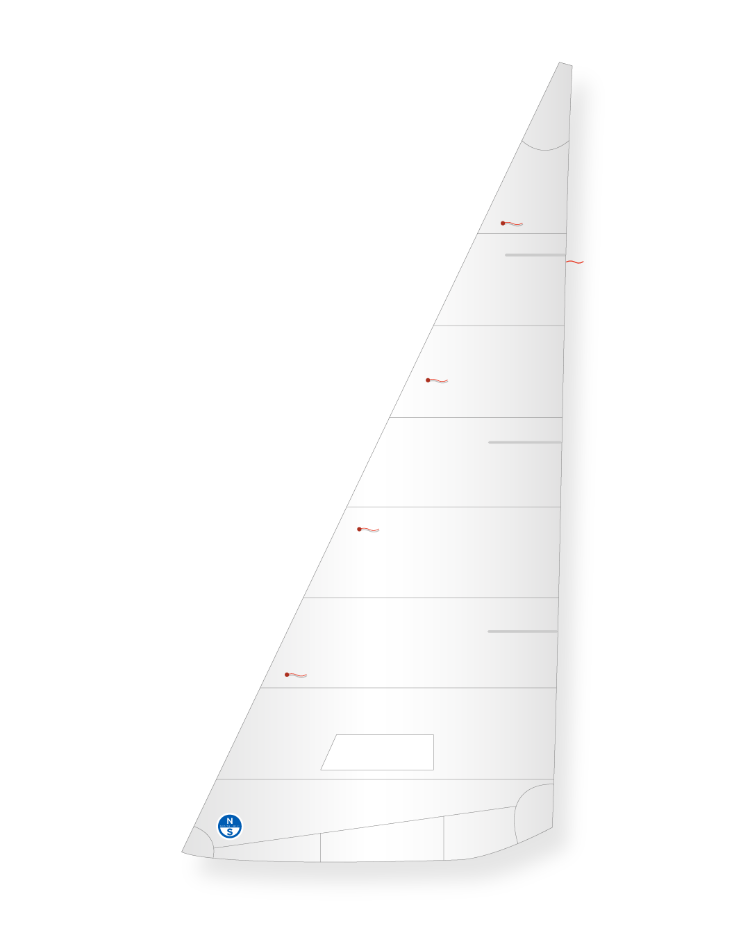 1 | White | North Sails J/24 Blue Ribbon Jib