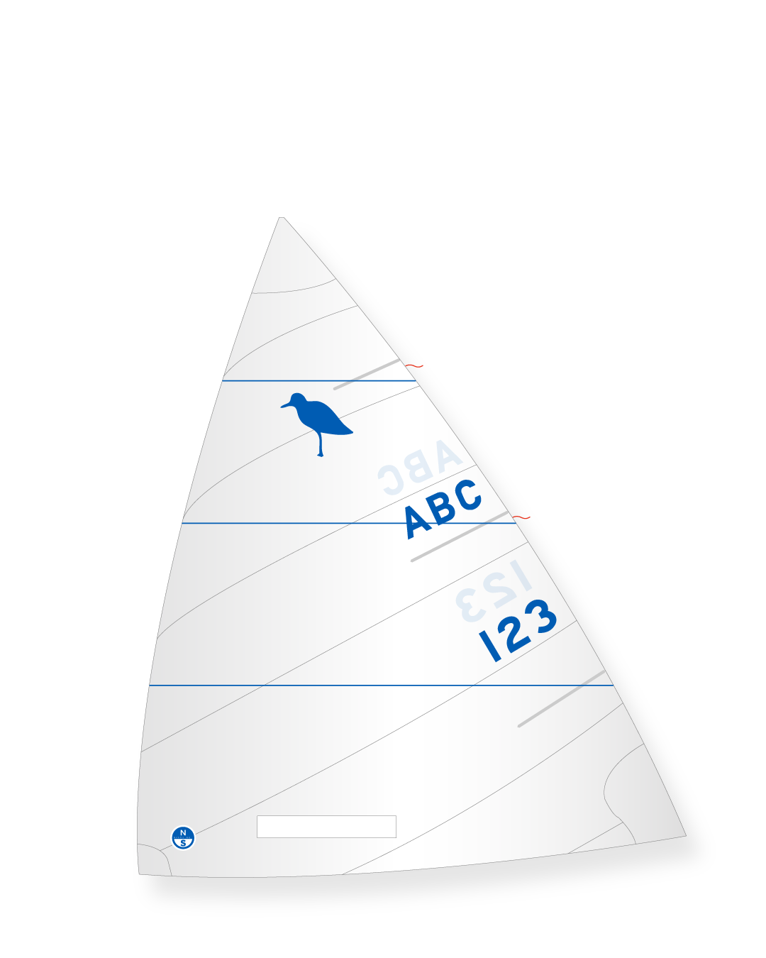1 | White | North Sails Marshall Cat 15 - Sandpiper Mainsail