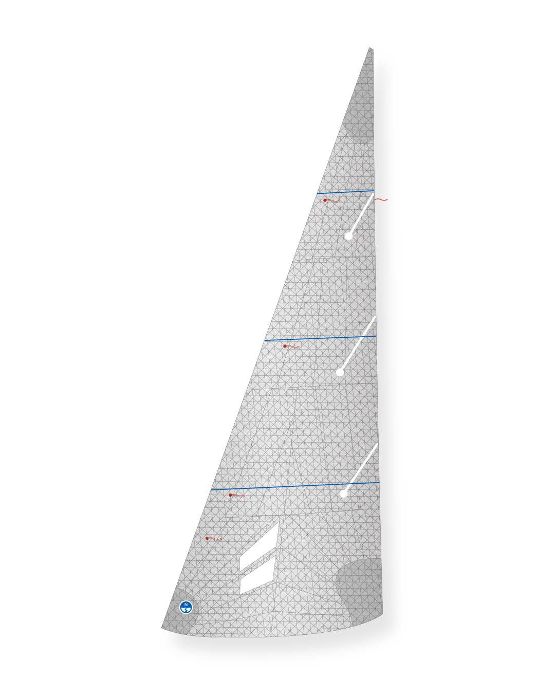 1 | Gray | North Sails Max Fun Jib