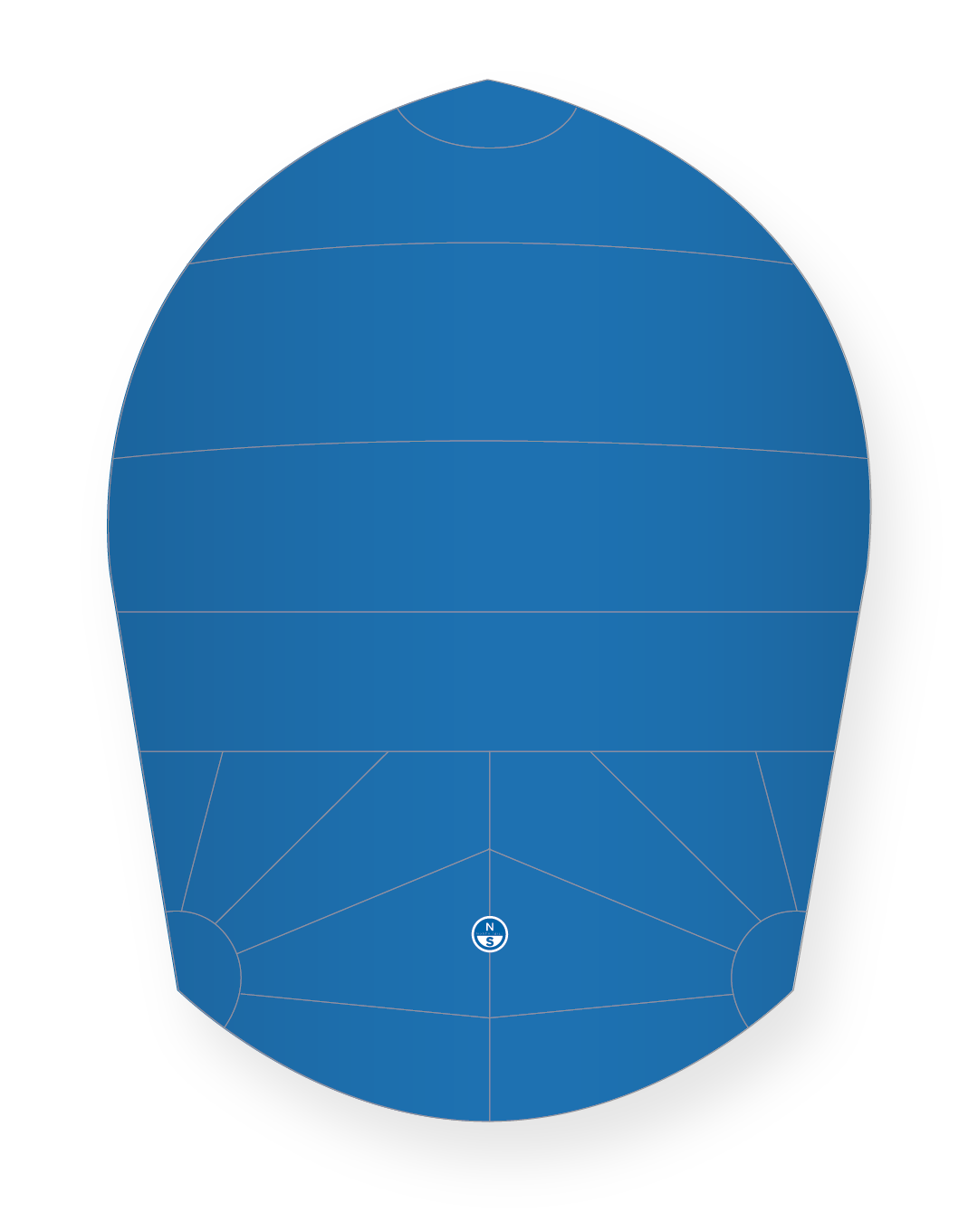 1 | Dark Blue | North Sails Merlin Rocket K-7 Spinnaker