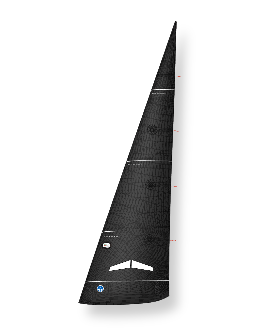 1 | Black | North Sails Moore 24 Jib
