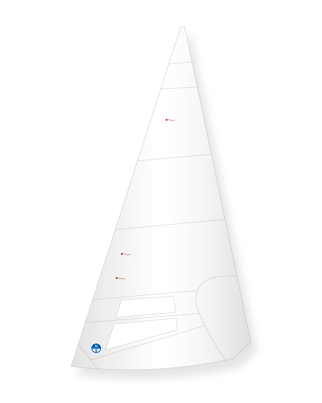 1 | White | North Sails Rebel Jib