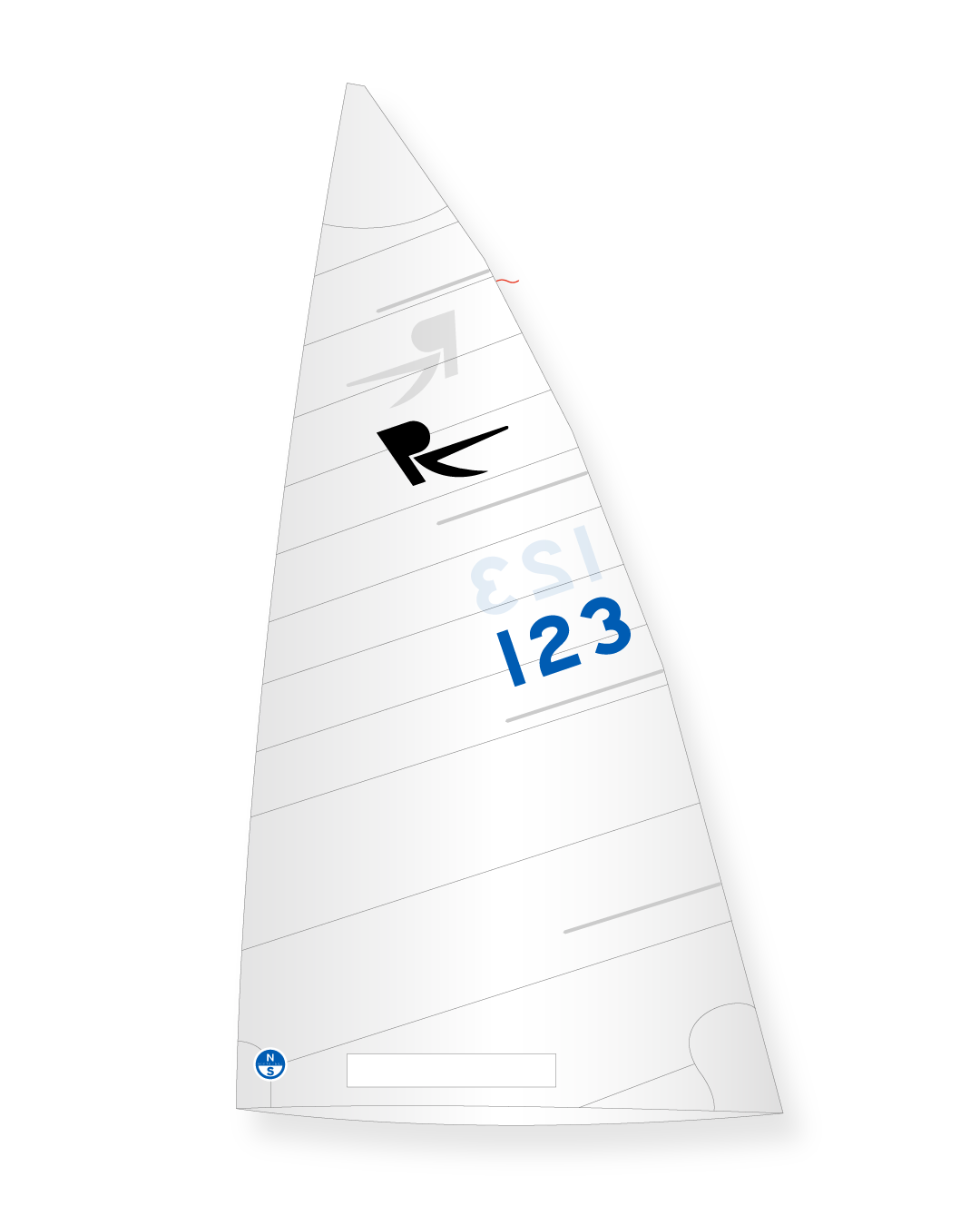 1 | White | North Sails Rebel Mainsail
