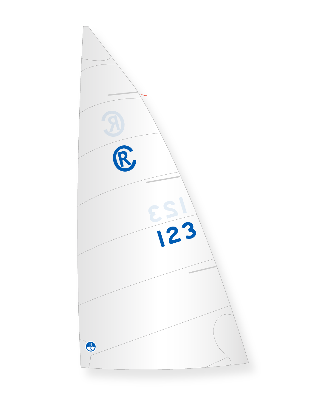 1 | White | North Sails Rhodes 18 Mainsail