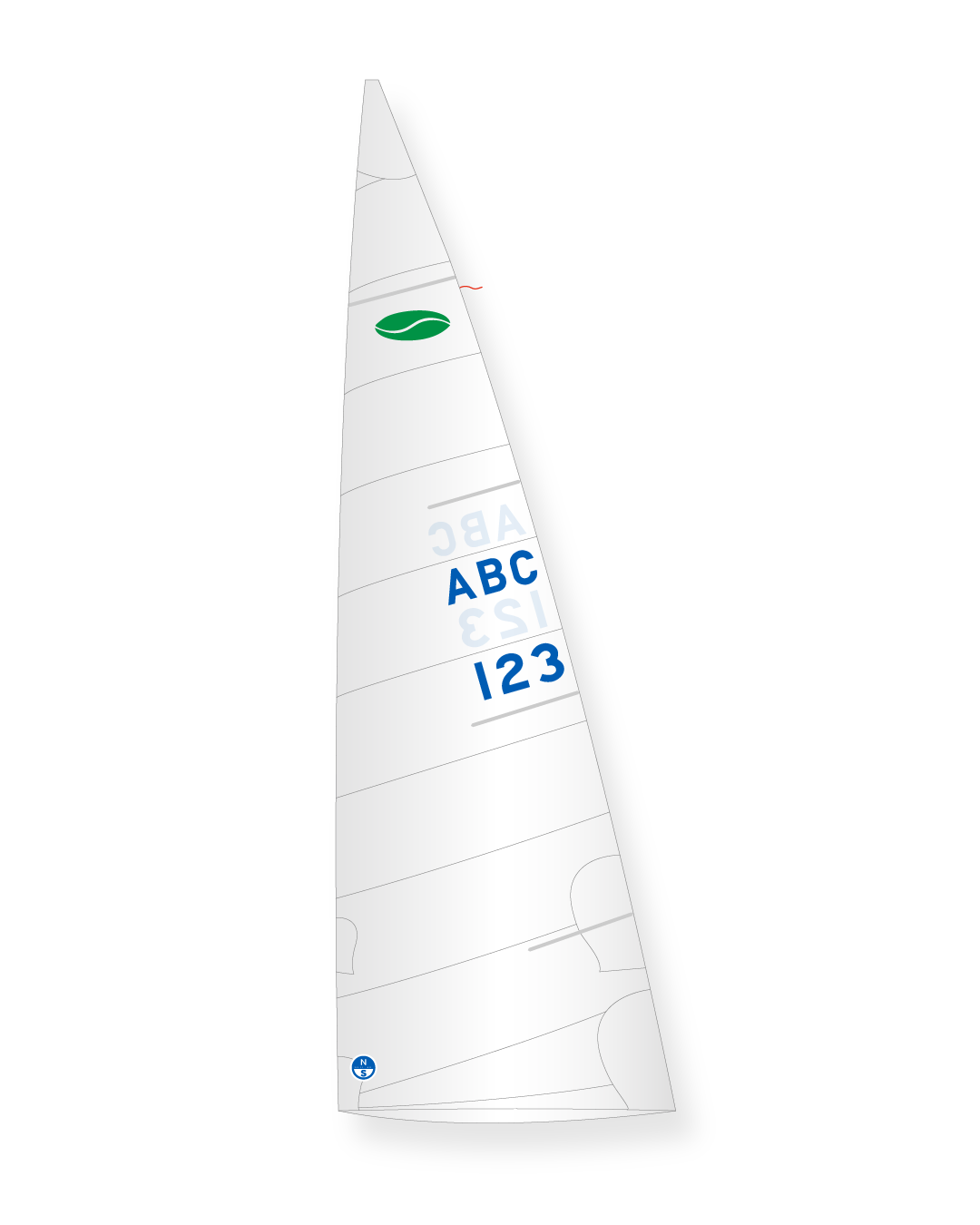 1 | White | North Sails Spaekhugger Mainsail