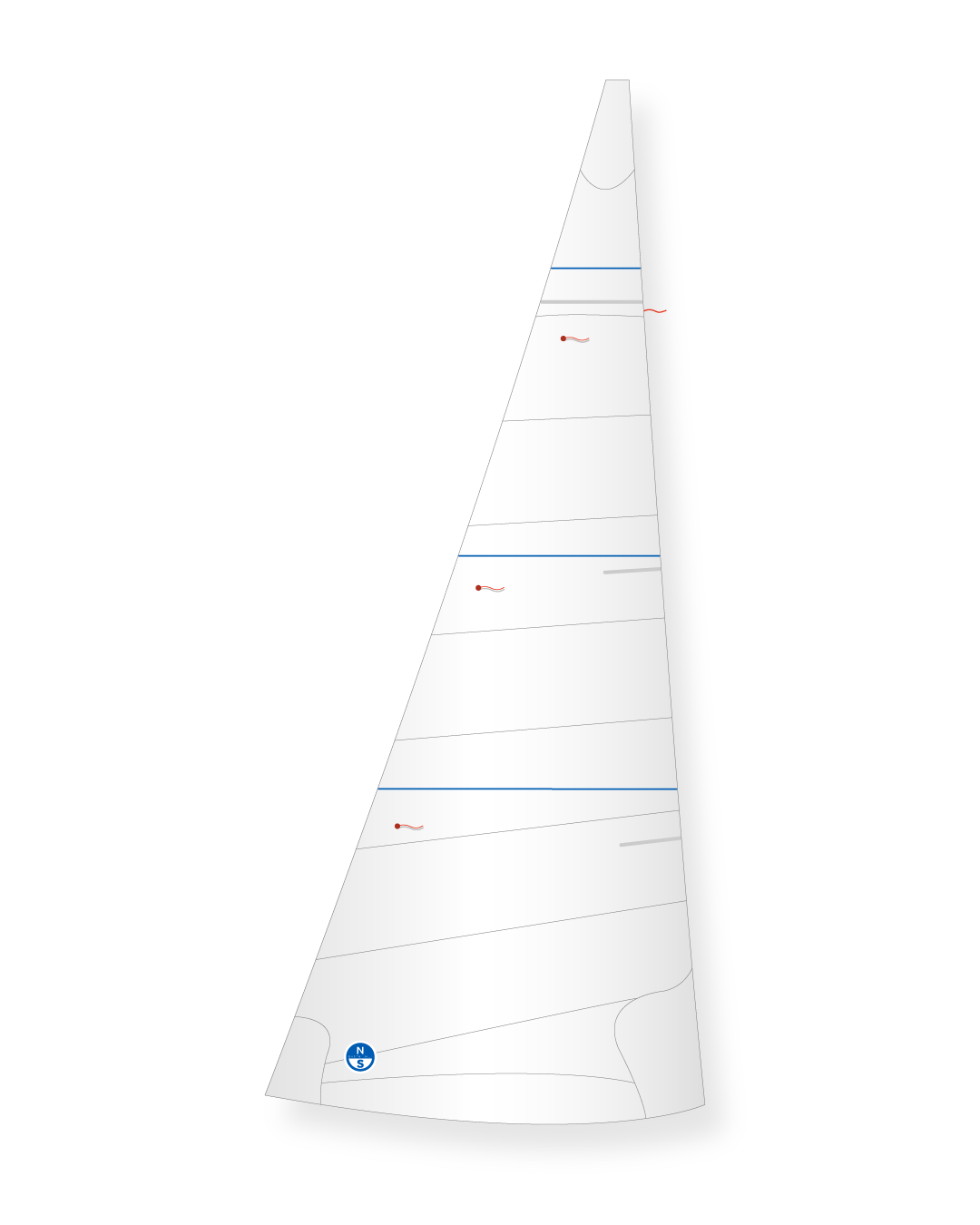 1 | White | North Sails Spaekhugger Jib