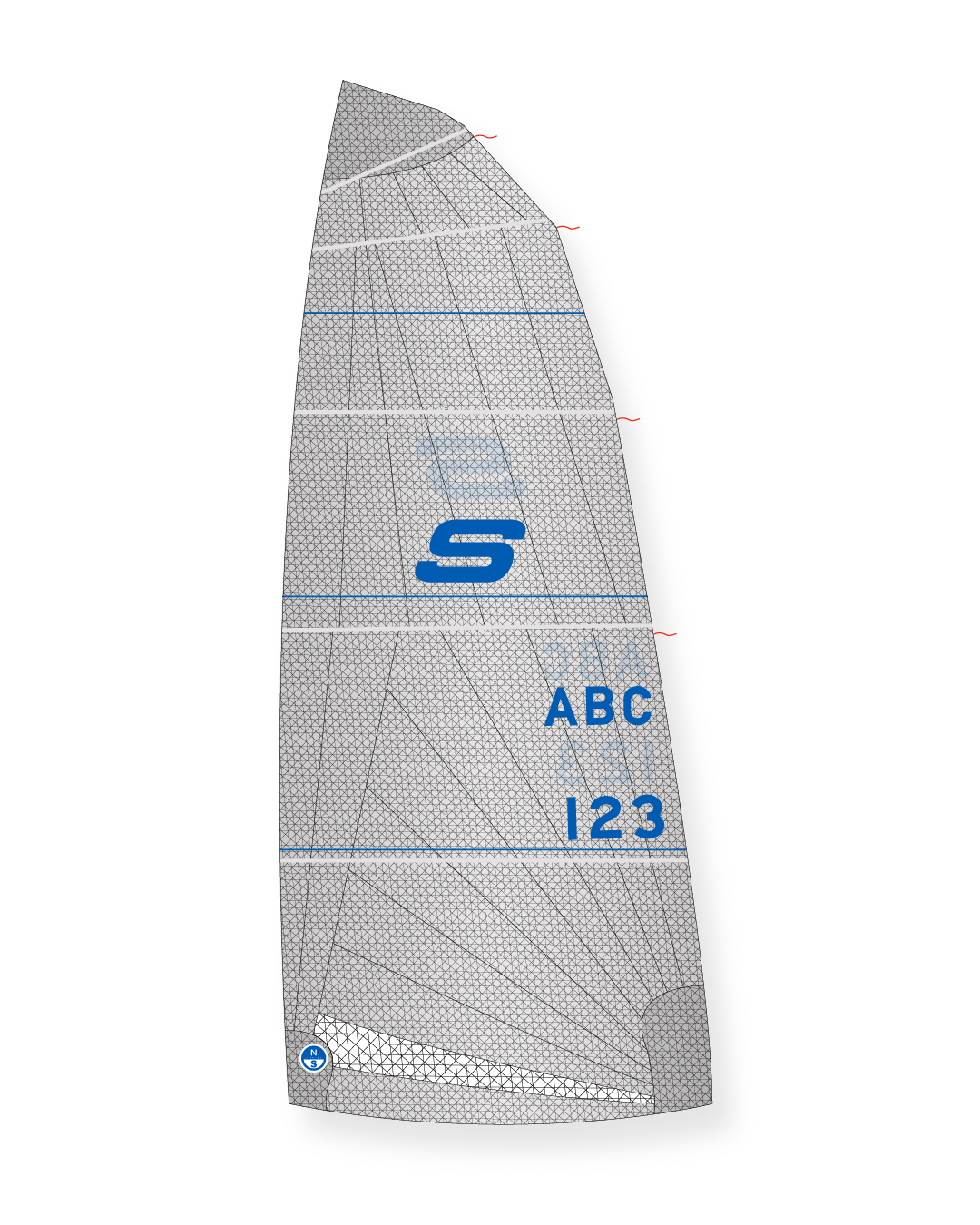 1 | Gray | North Sails Streamline Mainsail