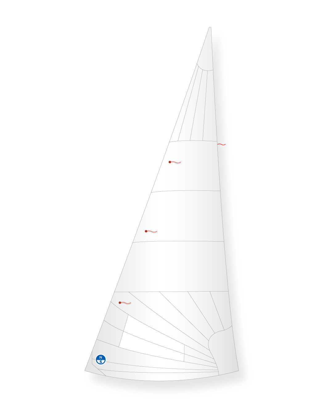 1 | White | North Sails Tempest Jib