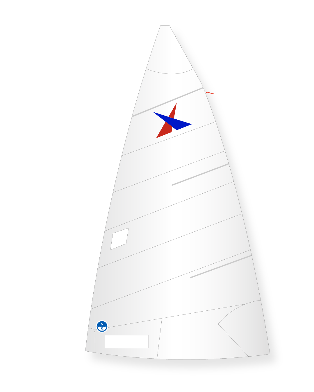 1 | White | North Sails Vanguard 15 Mainsail