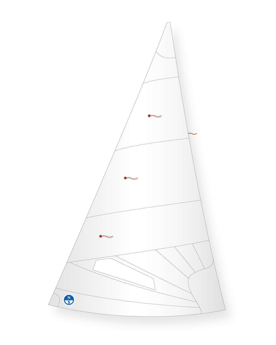 1 | White | North Sails Wayfarer Genoa