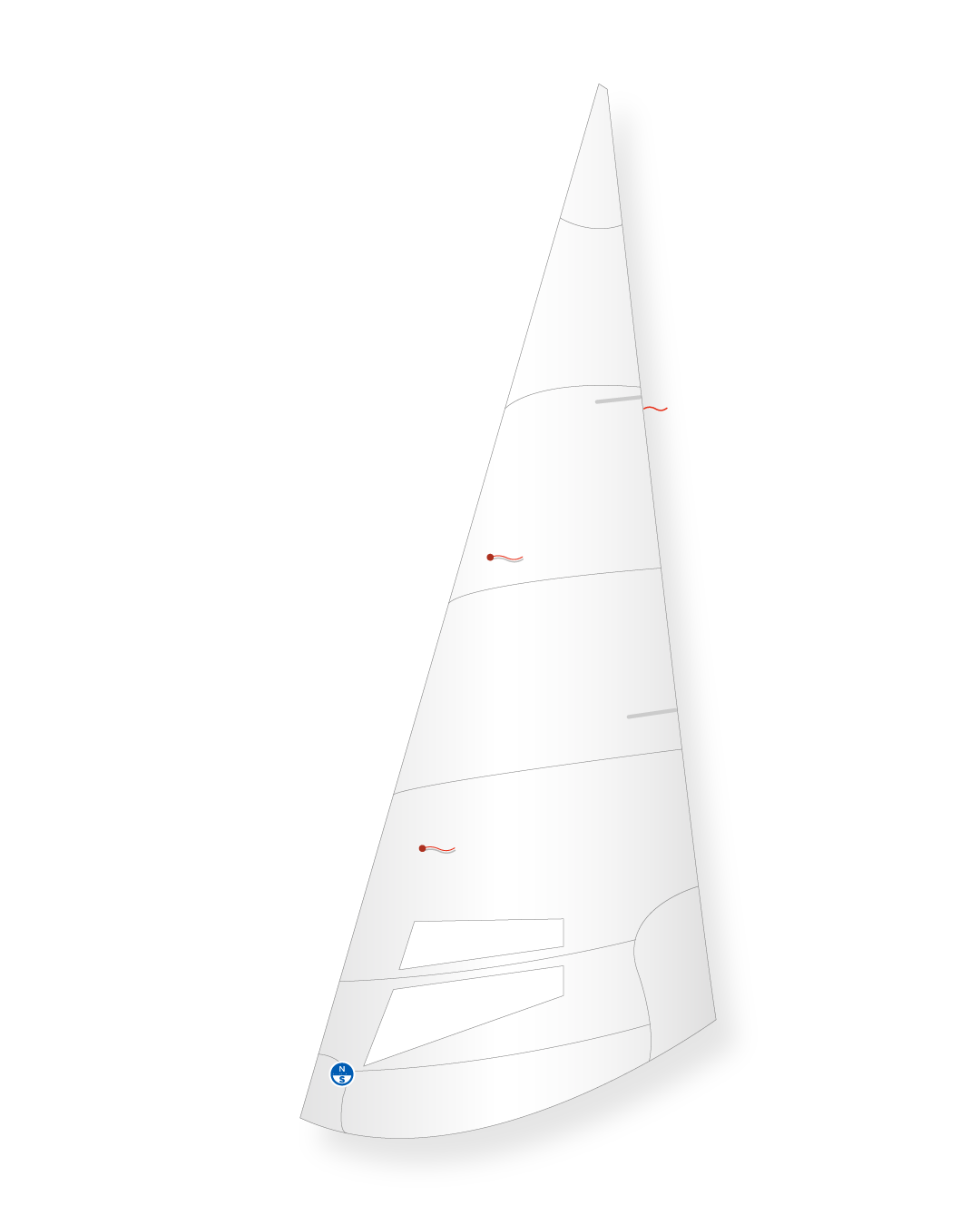 1 | White | North Sails Y-Flyer Jib