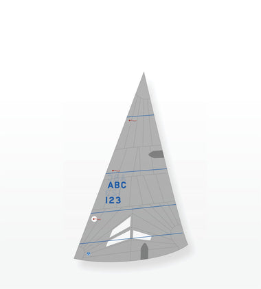 North Sails J-24 Club Race Genoa|cover :: Gray