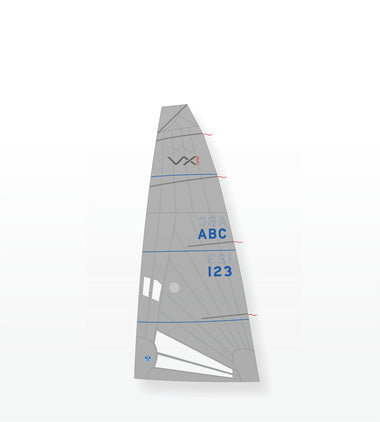 North Sails VX One Design M-8 Mainsail|cover :: Gray