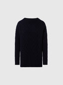 hover | Navy blue | boat-neck-5-gg-knitwear-095463