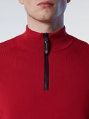 6 | Chilipepper | half-zip-sweater-12gg-451018