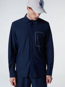 2 | Navy blue | ostro-4-way-stretch-shirt-455000