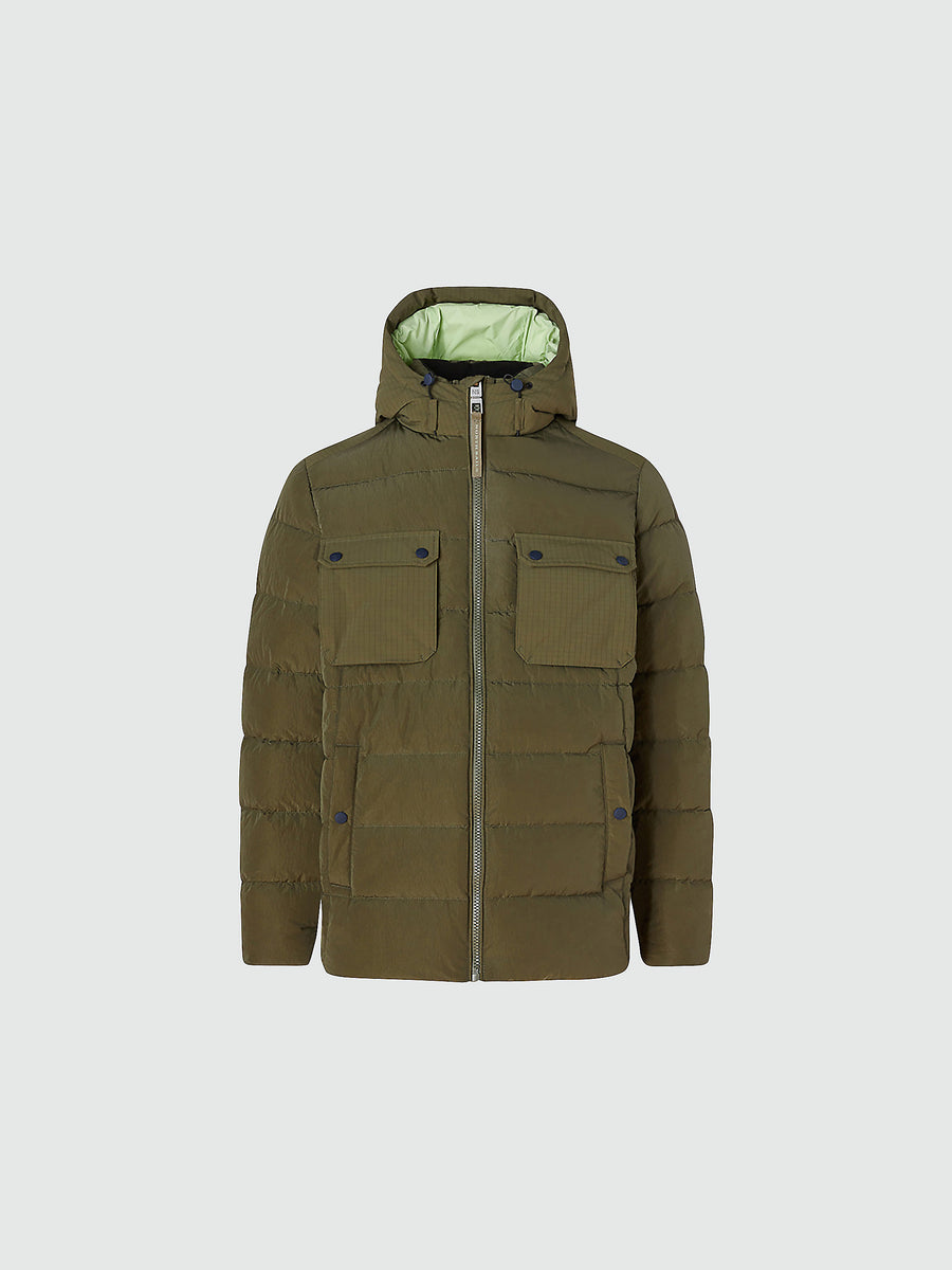 hover | Ivy green | moffen-hooded-603143