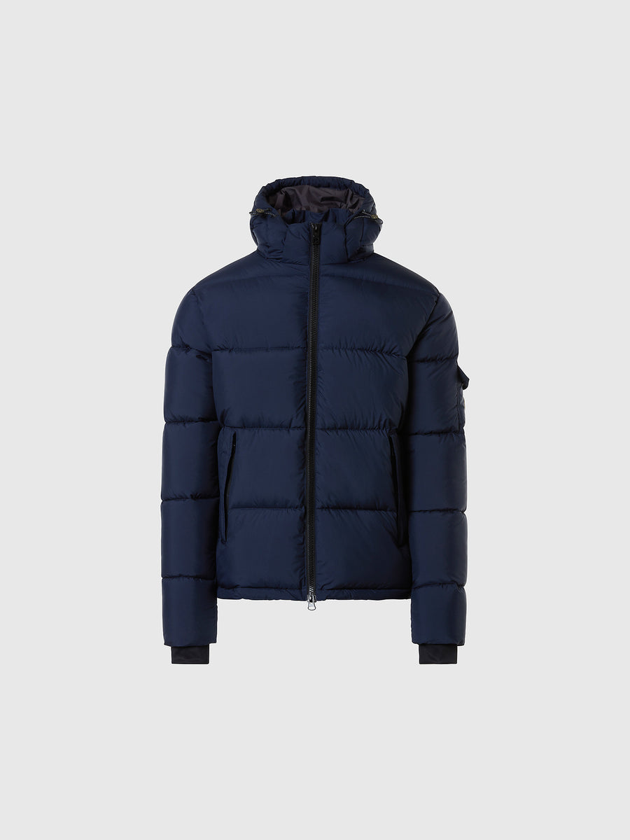 hover | Navy blue | beam-puffer-jacket-603224
