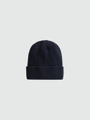 hover | Navy blue | recycled--cashmere-blend-beanie-623188
