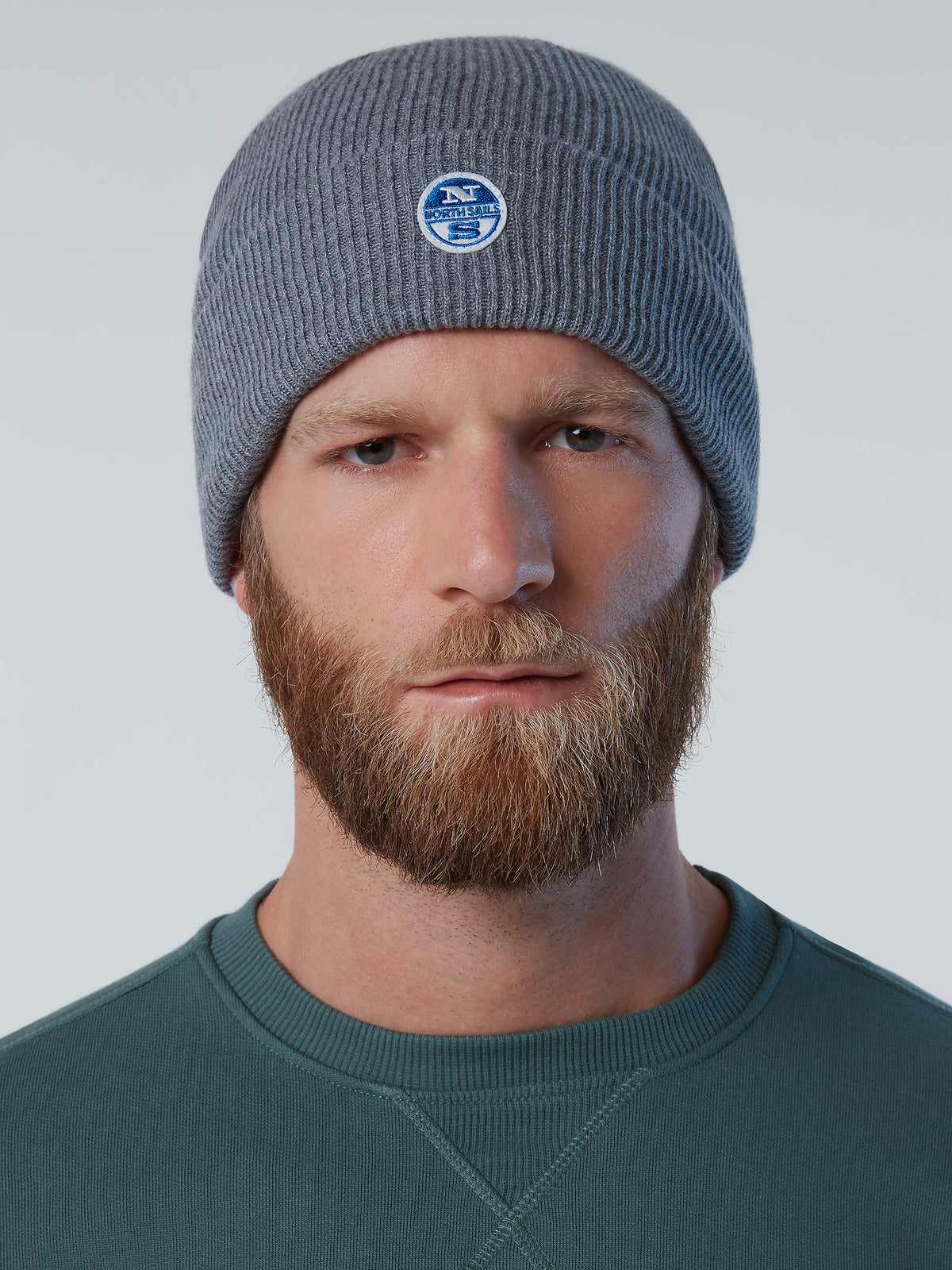 1 | Medium grey melange | beanie-623229