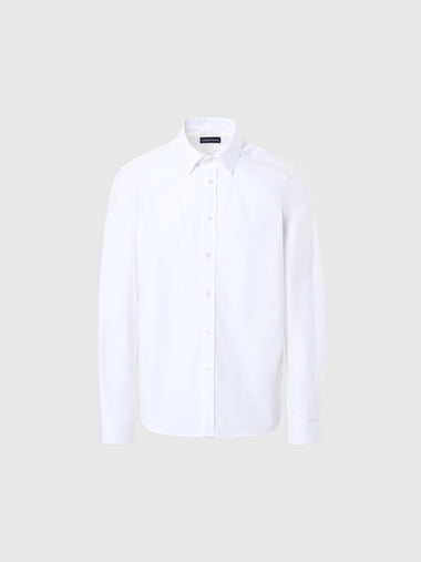 hover | White | stretch-poplin-shirt-664075