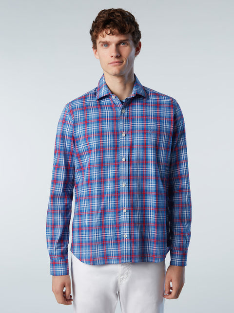 North Sails Beige Linen Men Shirt main image 1