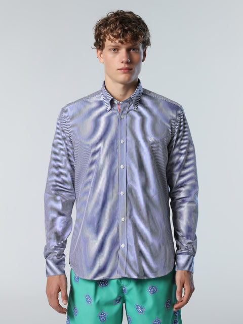 North Sails White Cotton Men Shirt main image 1