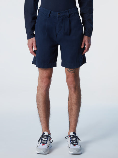 28 | Navy blue | newport-s-regular-fit-chino-short-with-pleats-673008