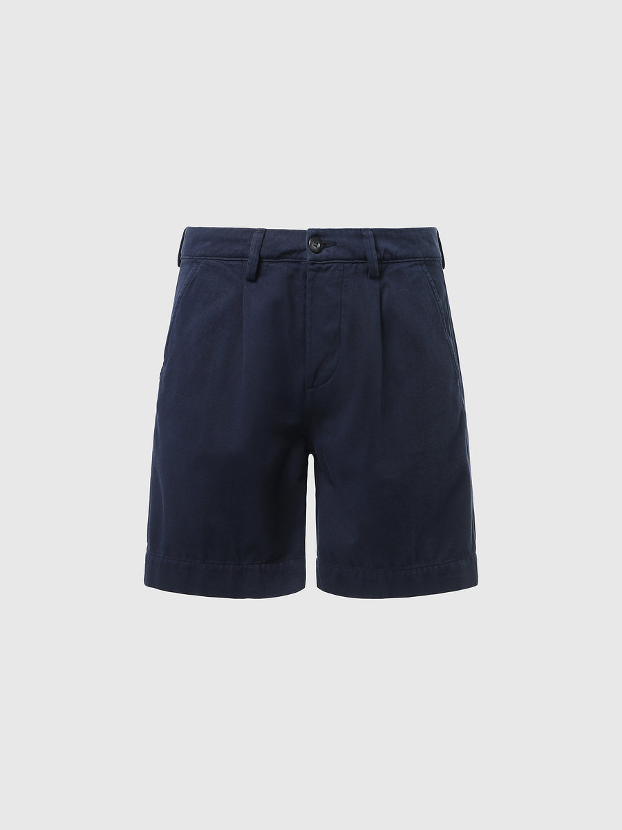 30 | Navy blue | newport-s-regular-fit-chino-short-with-pleats-673008