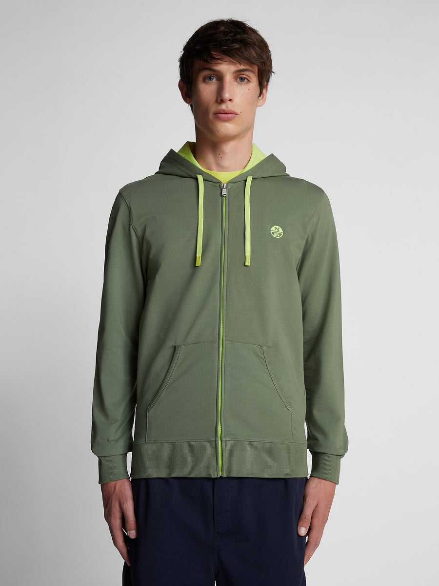 1 | Olive green | hoodie-full-zip-sweatshirt-691007