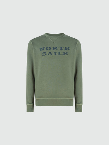 hover | Bronze green | crewneck-sweatshirt-wgraphic-691033