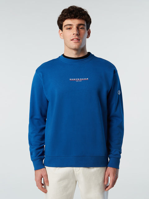 1 | Ocean blue | crewneck-sweatshirt-with-graphic-691069