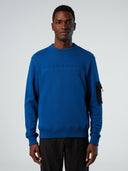 1 | Ocean blue | crewneck-sweatshirt-wpocket-691073
