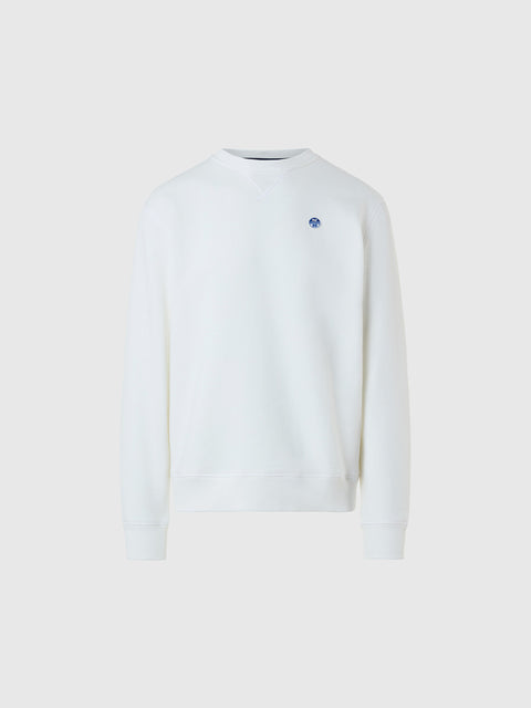 hover | Marshmallow | crewneck-sweatshirt-with-logo-691158
