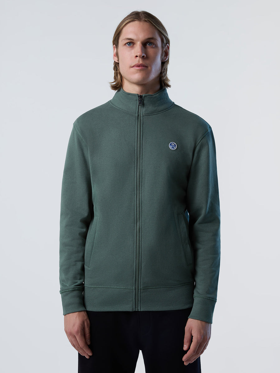 1 | Lake green | full-zip-sweatshirt-with-logo-691159