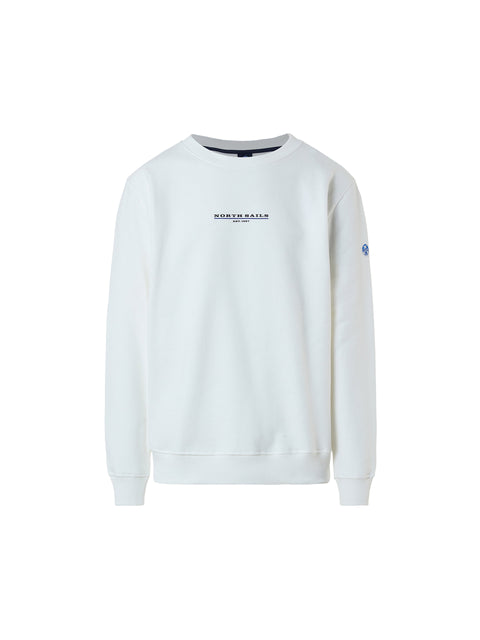 hover | Marshmallow | crewneck-sweatshirt-with-graphic-691164