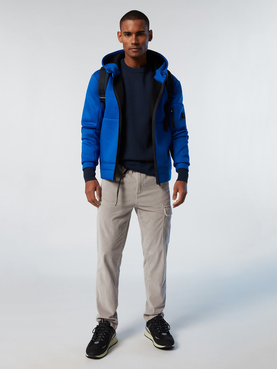 5 | Ocean blue | hooded-full-zip-sweatshirt-with-logo-691194