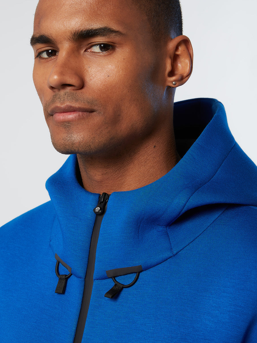 6 | Ocean blue | hooded-full-zip-sweatshirt-with-logo-691194