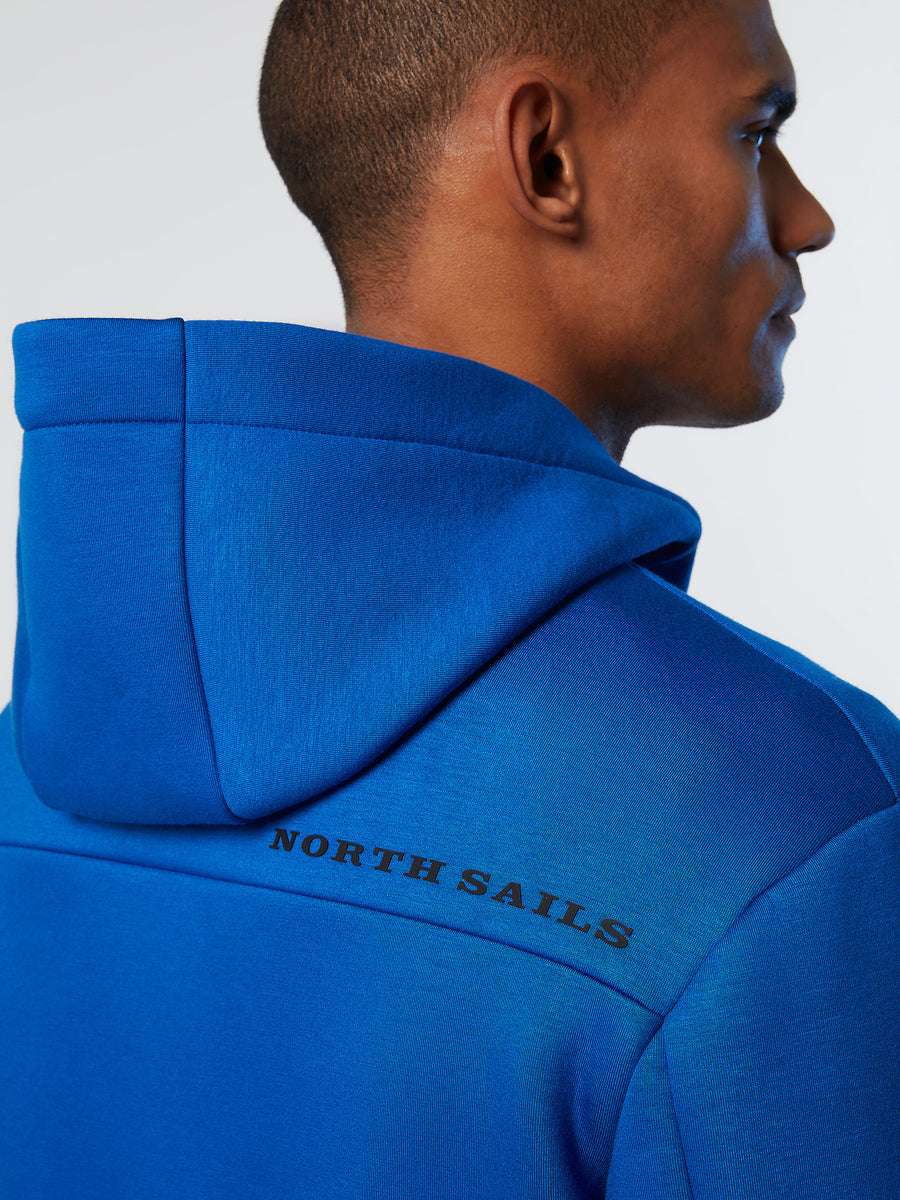 8 | Ocean blue | hooded-full-zip-sweatshirt-with-logo-691194