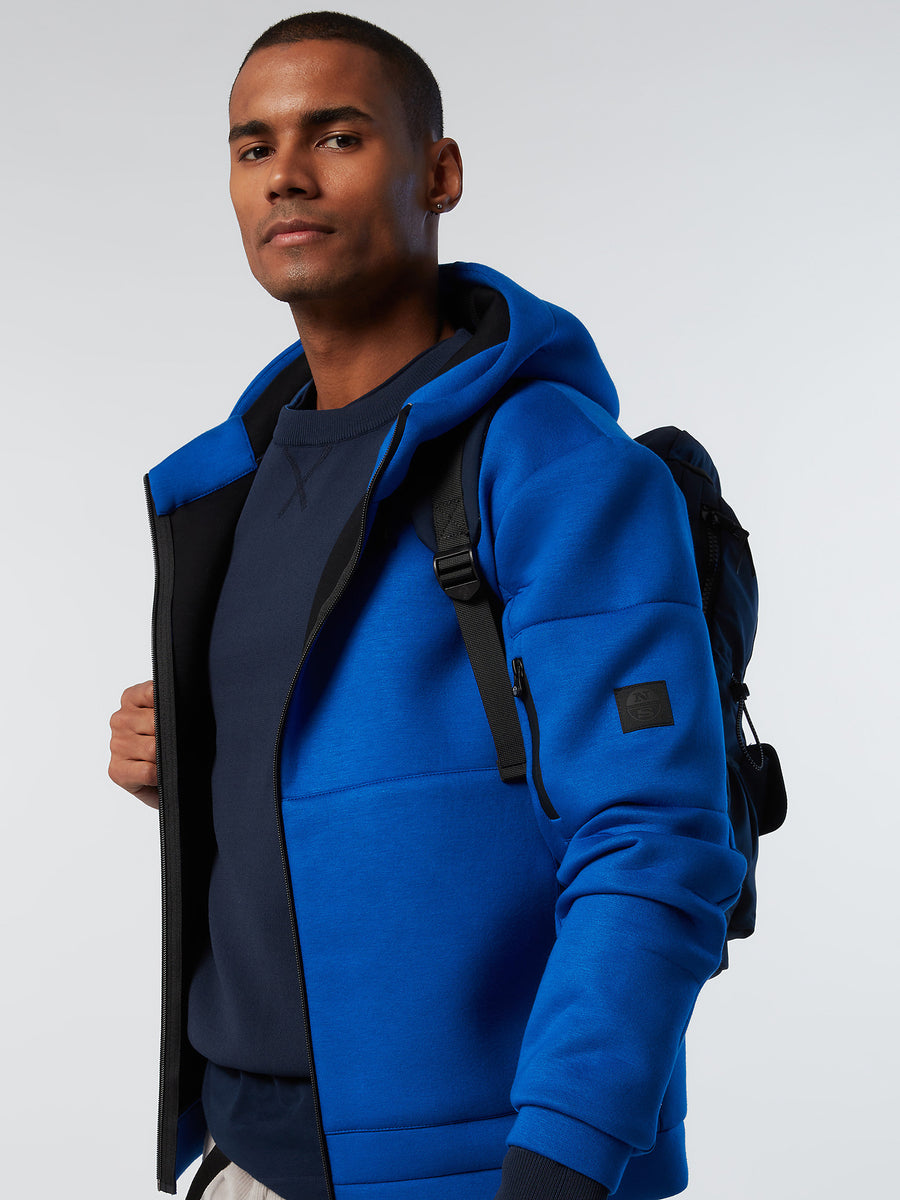 2 | Ocean blue | hooded-full-zip-sweatshirt-with-logo-691194