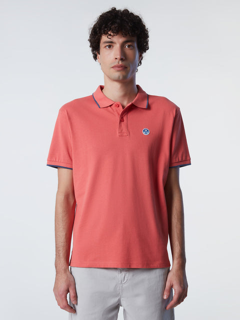 1 | Spiced coral | ss-polo-with-graphic-692397