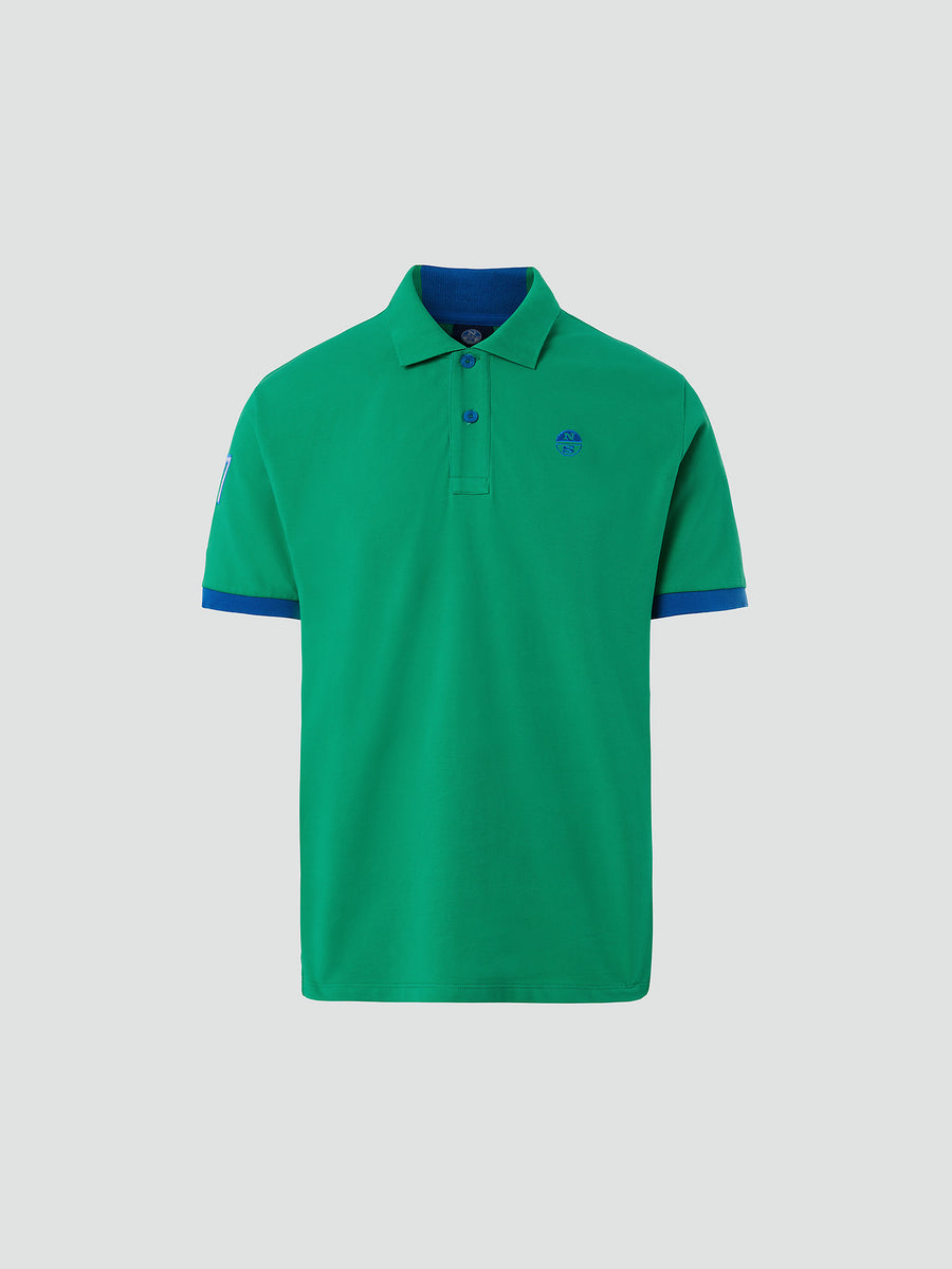hover | Garden green | ss-polo-with-graphic-692411