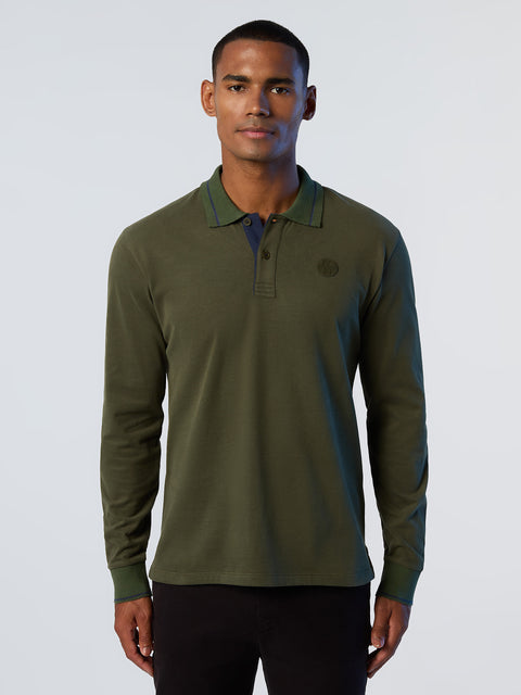 Sport-Tek<SUP>®</SUP> Classic Long Sleeve Rugby Polo, Product