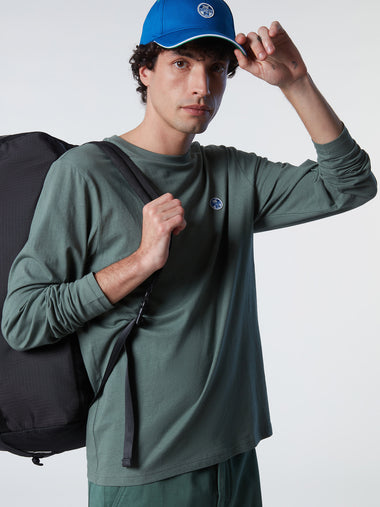 2 | Military green | ls-t-shirt-wlogo-692813