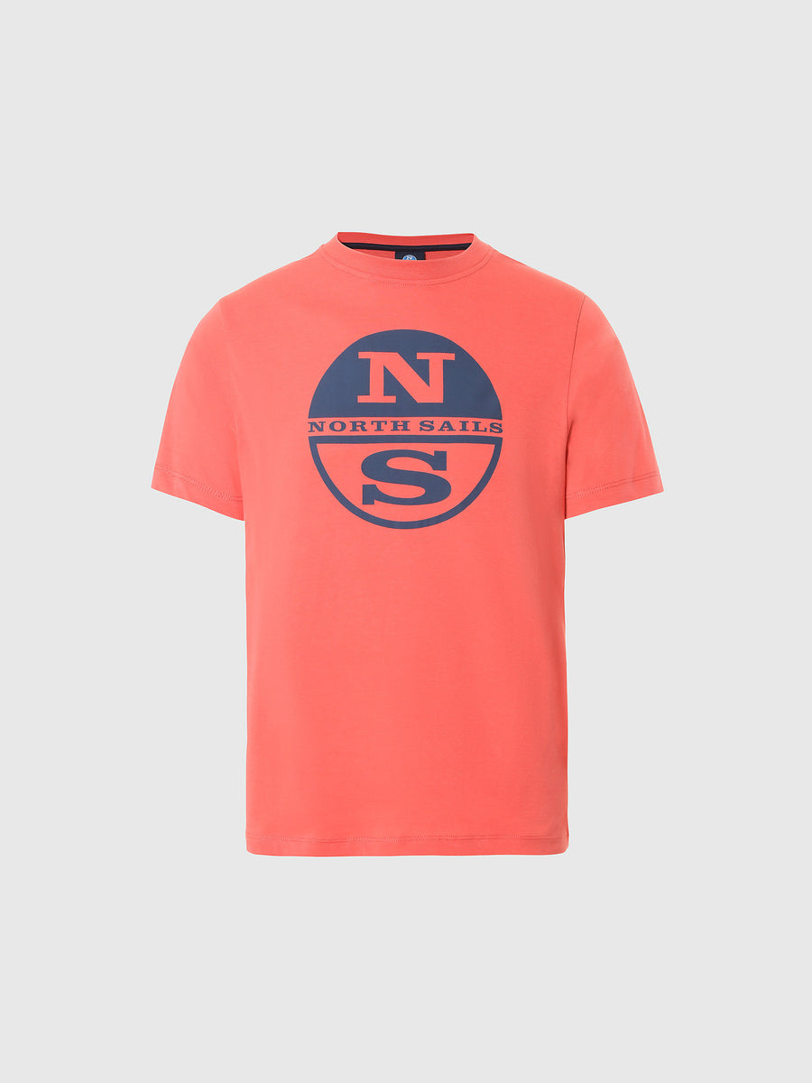 | print Sails with North logo T-shirt maxi